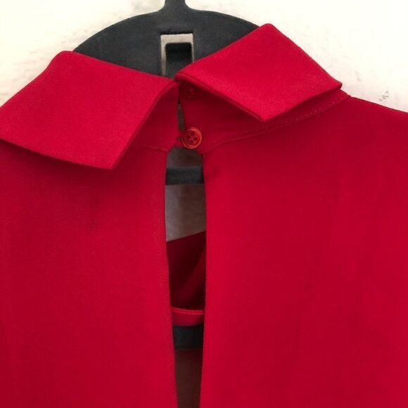 NWOT Trouve Choker Collar V-Neck Tank - Picture 7 of 8